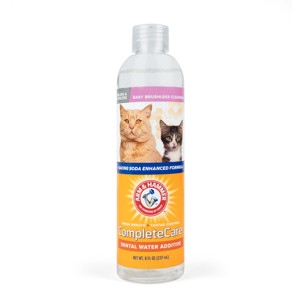 น้ำยาดับกลิ่นปากแมวผสมน้ำดื่ม ARM AND HAMMER COMPLETE CARE สูตร 3, 237 ML